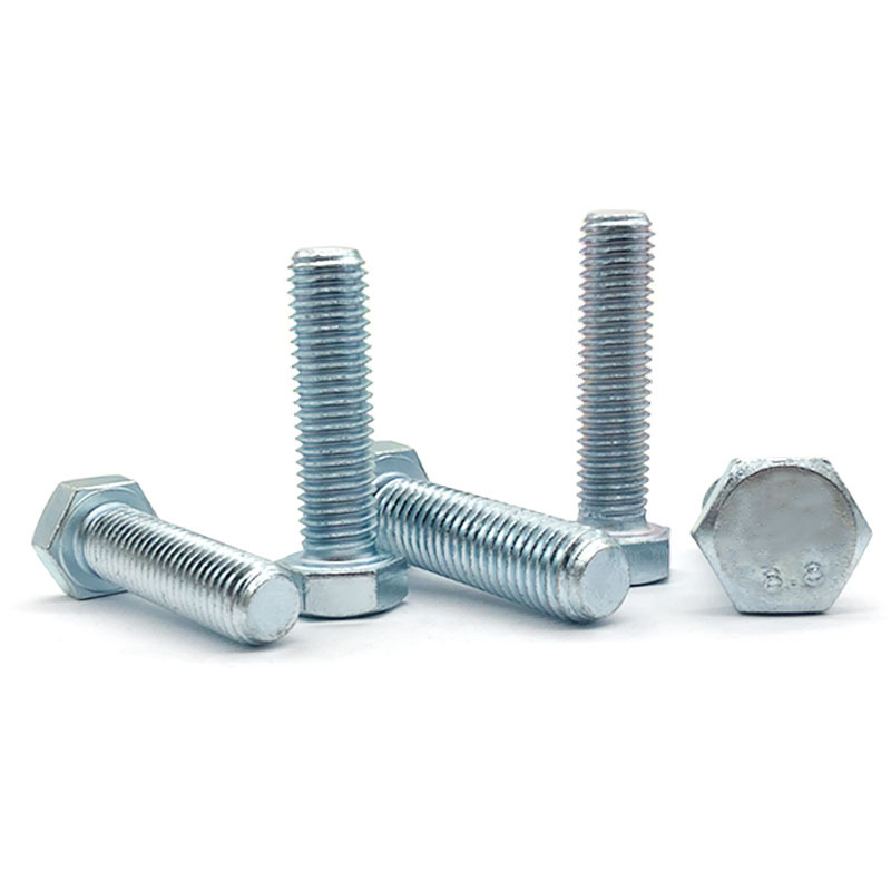 8.8 grade galvanized hexagon socket screw M4M5M6M8 * 10/12/14/16/18/20-110 full tooth bolt