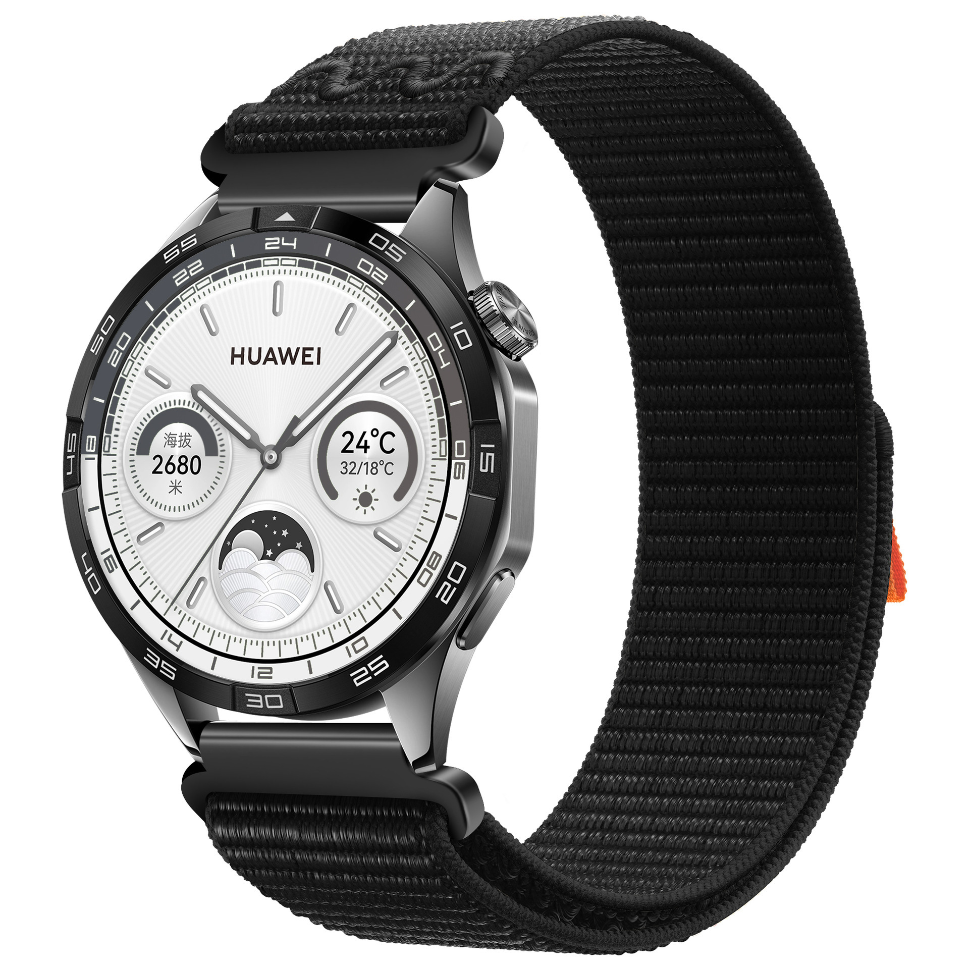 Huawei gt5/4 シーズンガーゼ時計ストラップ Samsung watch7/6 ユニバーサルベルクロループナイロン時計ストラップに適しています。