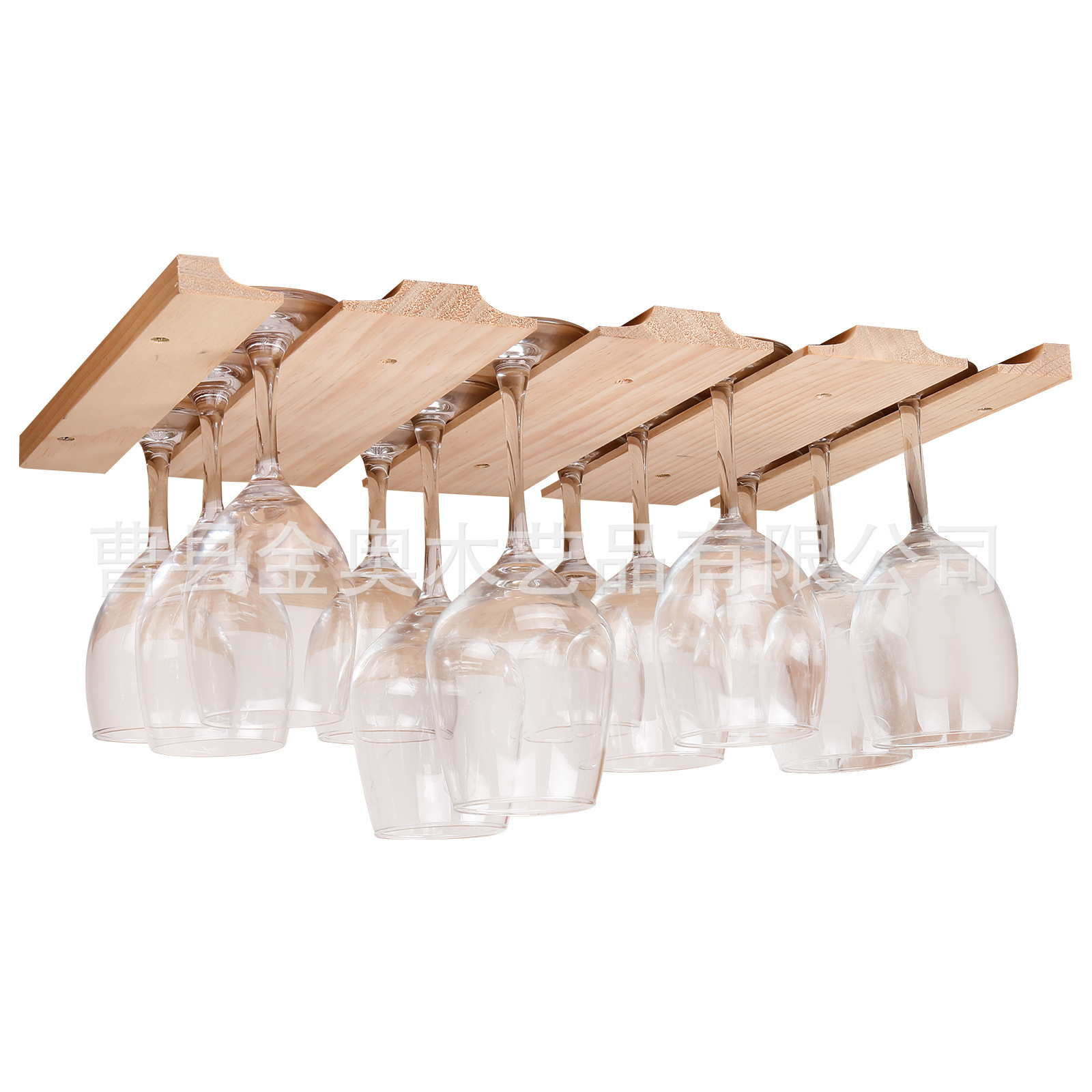 Creative Upside-Down Wine Glass Rack Kitchen Cup Holder Upside-Down Cup Holder Home Wine Cabinet Bar Hanging Cup Holder Without Drilling