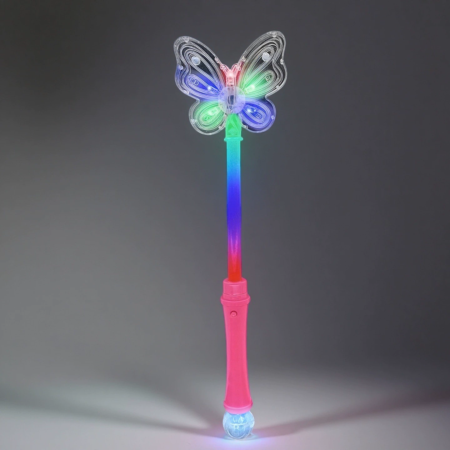 Светящиеся палочки-бабочки для детей оптом, игрушки для парков развлечений, светящиеся палочки-феи