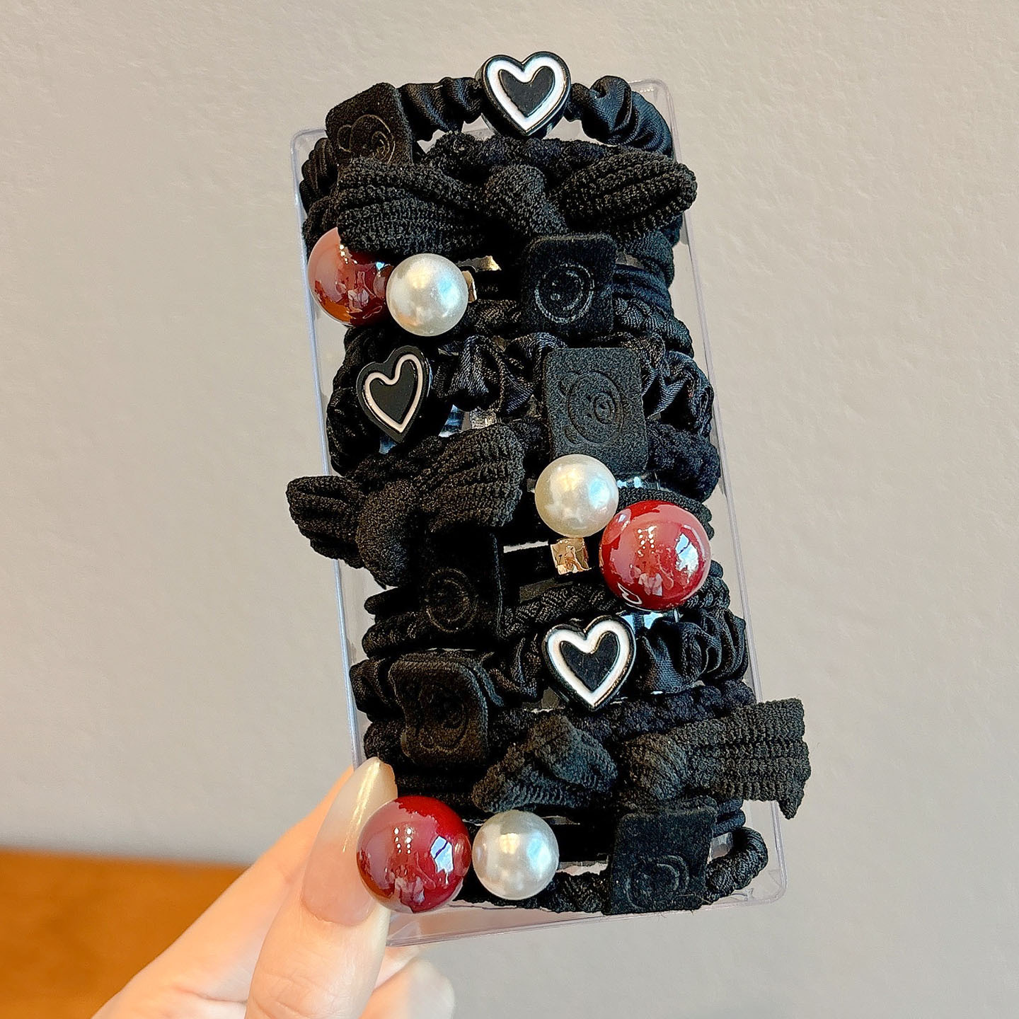 Coletero elástico sencillo de nuevo estilo 2026, banda para el pelo pequeña sin costuras para mujer, suave para el cabello, sujetador de cola de caballo.