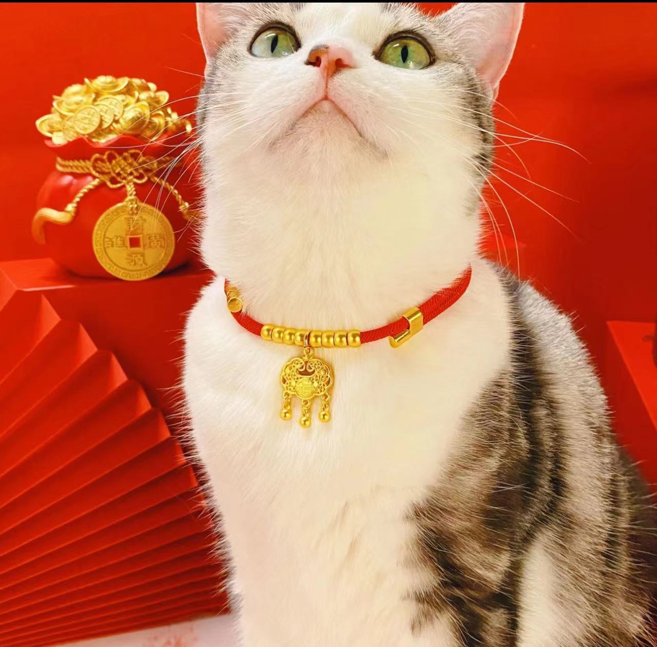 붉은 밧줄 장수 자물쇠(벨은 조용함)