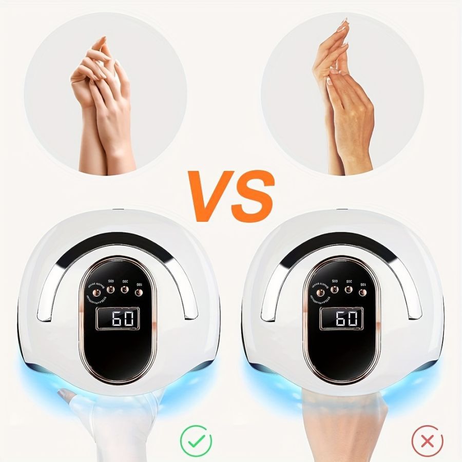 Guantes de uñas para evitar que la máquina de fototerapia se hornee, protector solar negro, anti-ultravioleta, anti-iluminación, bloqueo negro, medio dedo