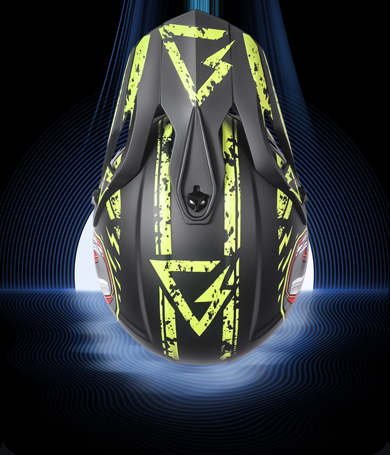 Cross-Border Exclusive Supply of Dot Motorcycle Helmets, Off-Road Helmets, Mountain Bike Full-Face Helmets, Go-Kart Downhill Bicycle Safety Helmets