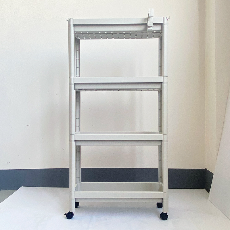 Estante telescópico, cocina, baño, inodoro, estante de almacenamiento con entrepierna, carrito de piso, estante de almacenamiento multicapa