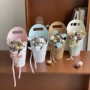 圆形手拎折叠教师节包装盒