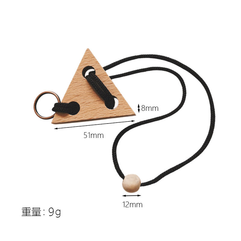 Rompecabezas Kongming de Madera de Loto, Desarrollo Cognitivo, para Niños image 94