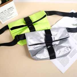 杜邦纸腰包企业礼品防水通勤单肩零钱包手机袋杜邦纸袋定做logo