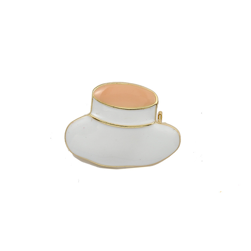 9g Weight Brooches Classification Daily Occasion Alloy Material Geometric Pattern Unisex Gender Stoving Varnish Design Retro Style Retro Pin Geometric Alloy Stoving Varnish Unisex Brooches 4
