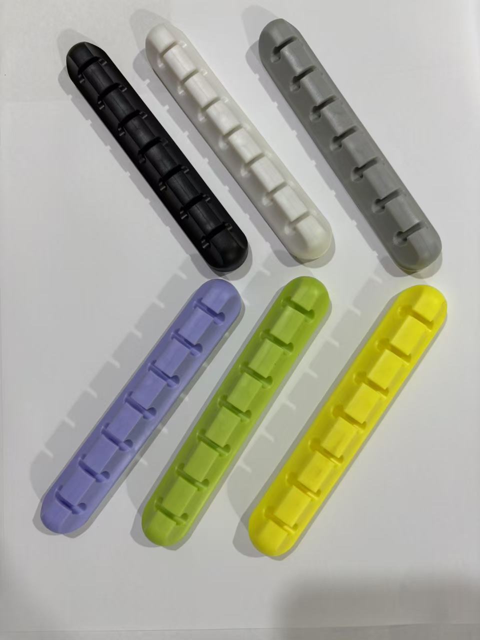 새로운 부드러운 치아 녹색 7 구멍