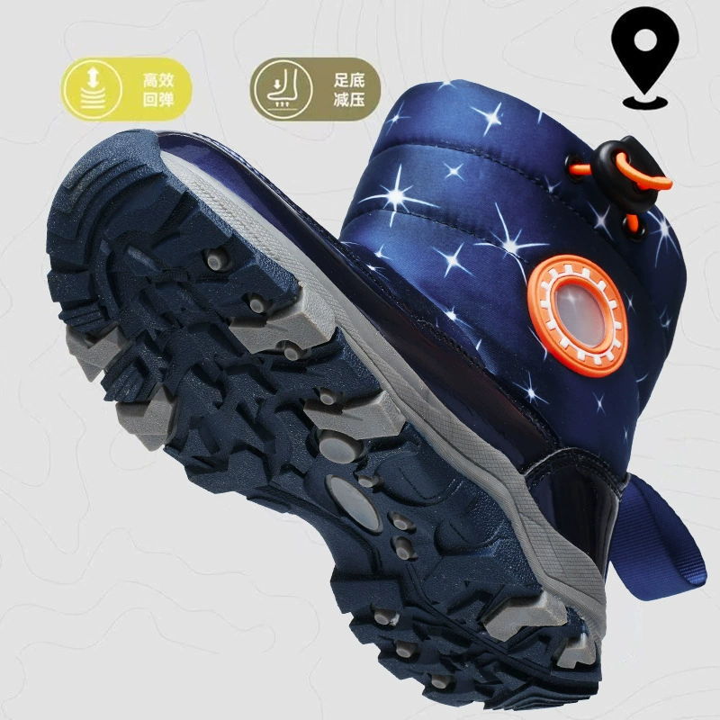 Children's winter boots, non-slip high keep warm shoes, (Cross-border trading)