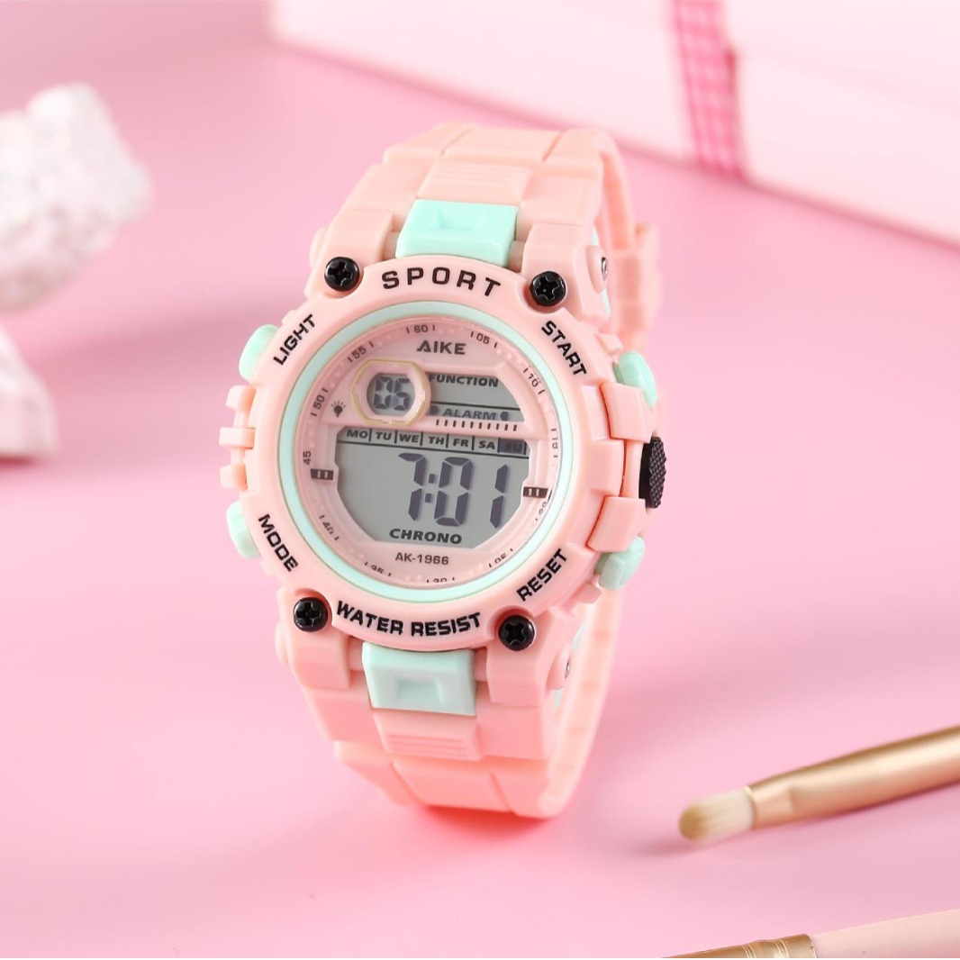 Coreano de alto valor de la cara pareja de estudiantes de secundaria y secundaria amigos reloj electrónico despertador impermeable nocturna al aire libre reloj deportivo al por mayor