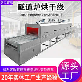 隧道炉不锈钢工业高温流水线隧道炉网带烘干线丝印胶水固化烘烤炉