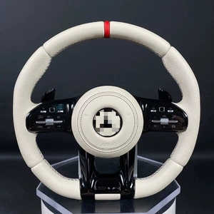 Mercedes-Benz AMG leather steering wheel assembly upgrade for W204, W205, W212, etc. 809 non-destructive installation