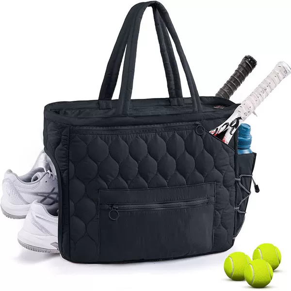 Amazon custom tennis bag, outdoor sports women's handbag, small and fresh diamond-patterned tennis shoulder bag