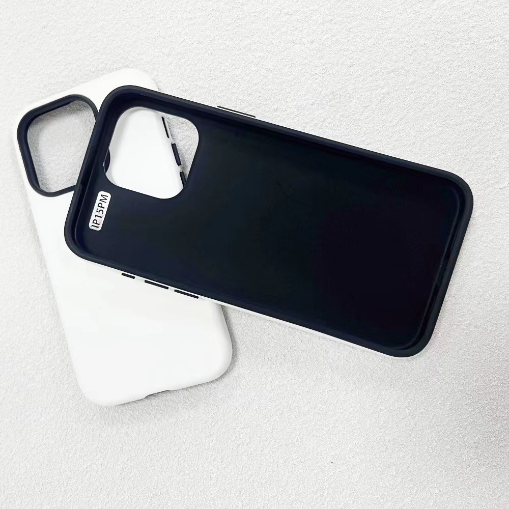 Corea del Sur importó una funda para teléfono móvil 16PM con impresión por transferencia de calor de película dos en uno, acabado mate, para Apple 17Promax con sellado de bordes redondeados.