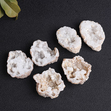 天然白水晶洞 玛瑙晶洞矿物标本饰摆件 水晶原石 白晶洞批发