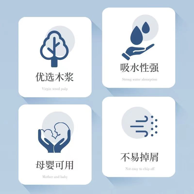 Lan Xiaowei colgante toallas de extracción de papel inferior paquete de papel higiénico de extracción de papel higiénico asequible papel higiénico toallas al por mayor
