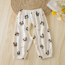 男女宝宝开裆裤夏季薄款婴儿裤子戒尿不湿防蚊裤叉叉裤外穿长裤