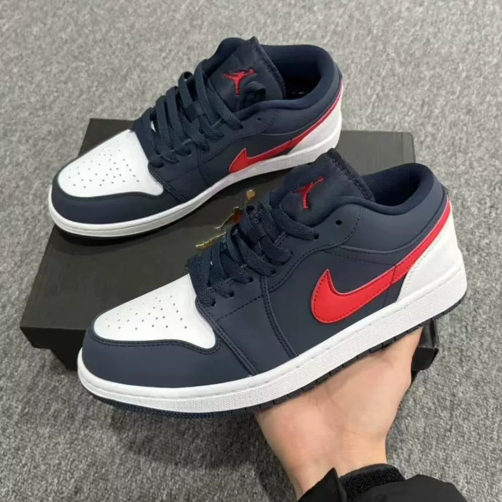 Кроссовки Air Jordan 1, трендовые низкие кроссовки для мужчин и женщин для отдыха