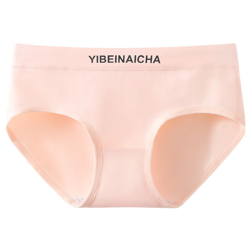 Ropa interior niña algodón verano antibacteriano transpirable entrepierna nueva mujer calzoncillos de cintura media deportiva algodón sin costuras bragas