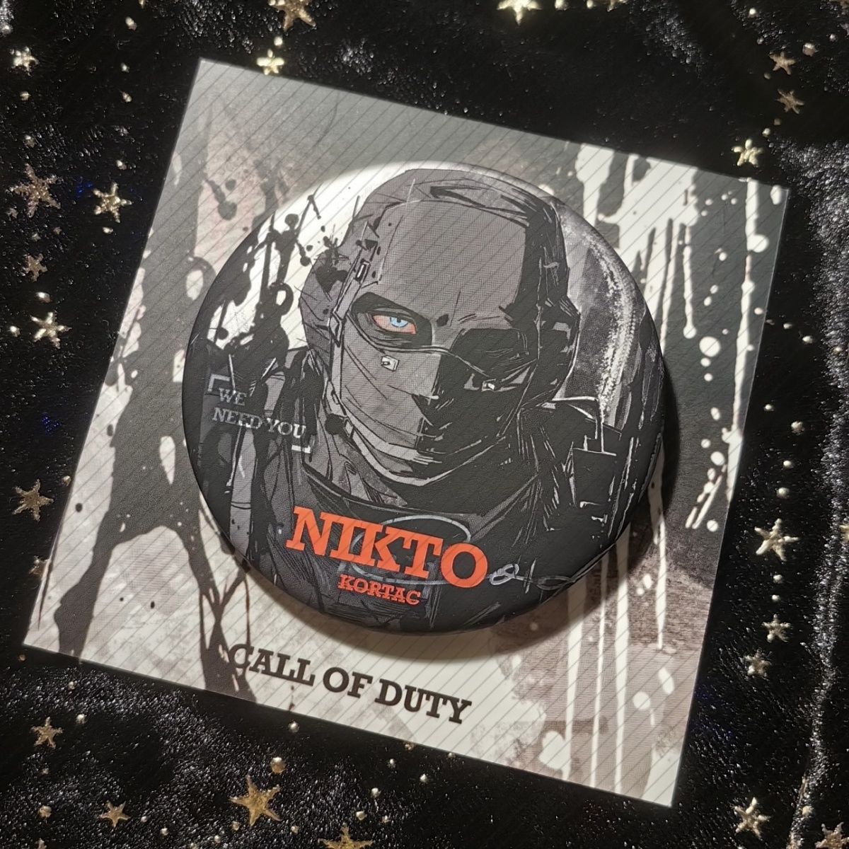 Call of Duty Ghost Keegan Konig Nikto fan nişanları