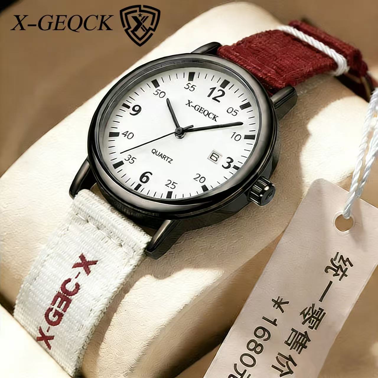 Foreign Trade Sports Quartz Watch Exam Watch Outdoor Minimalist Dial Couple Casual Waterproof Quartz Watch Casual Versatile