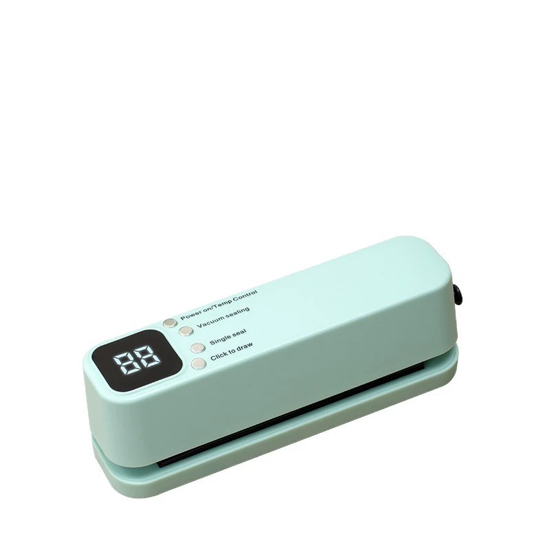 Cross -border mini wireless vacuum sealing machine Household vacuum food bag charging plastic machine kitchen packaging machine