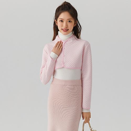 Cotton shoulder pads for cervical vertebra spring and summer confinement sleeping warm vest shawl women's long-sleeved shoulder pads to protect against cold 72635
