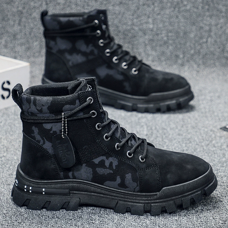 Ботинки Martens на высоком каблуке — стильный повседневный английский/британский стиль, модная мужская и женская обувь 2024