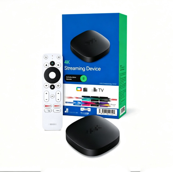 Caja de televisión de comercio exterior 4K HD 5G reproductor de red de voz de doble banda WIFI6 Android TVBOX exclusivo transfronterizo