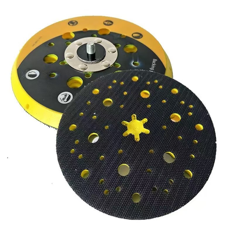 Plato de Soporte para Lijadora 6 Pulgadas de Poliuretano Autoadhesivo para Pulidora Neumática image 7