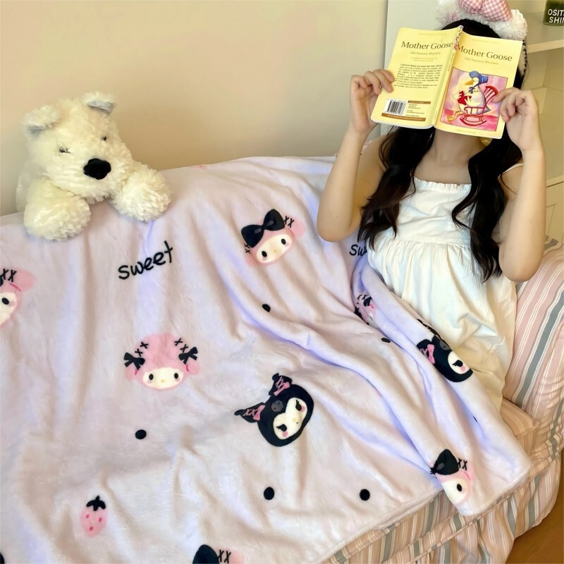 インスガールズミルクベルベットブランケット、夏用エアコンブランケット、オフィス昼寝用小型ブランケット、コーラルベルベットソファカバー|undefined