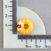 Strawberry, donut, hairgrip, resin with accessories, cream phone case, food play, handmade