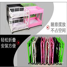 超市展示架折叠促销台花车货架特价车柜子促销车服装店处理甩货车