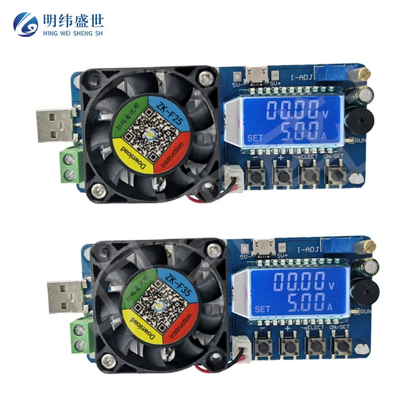 25W35W цифровой дисплей тестер емкости батареи постоянного тока электронная нагрузка USB детектор мощности регулируемый резистор