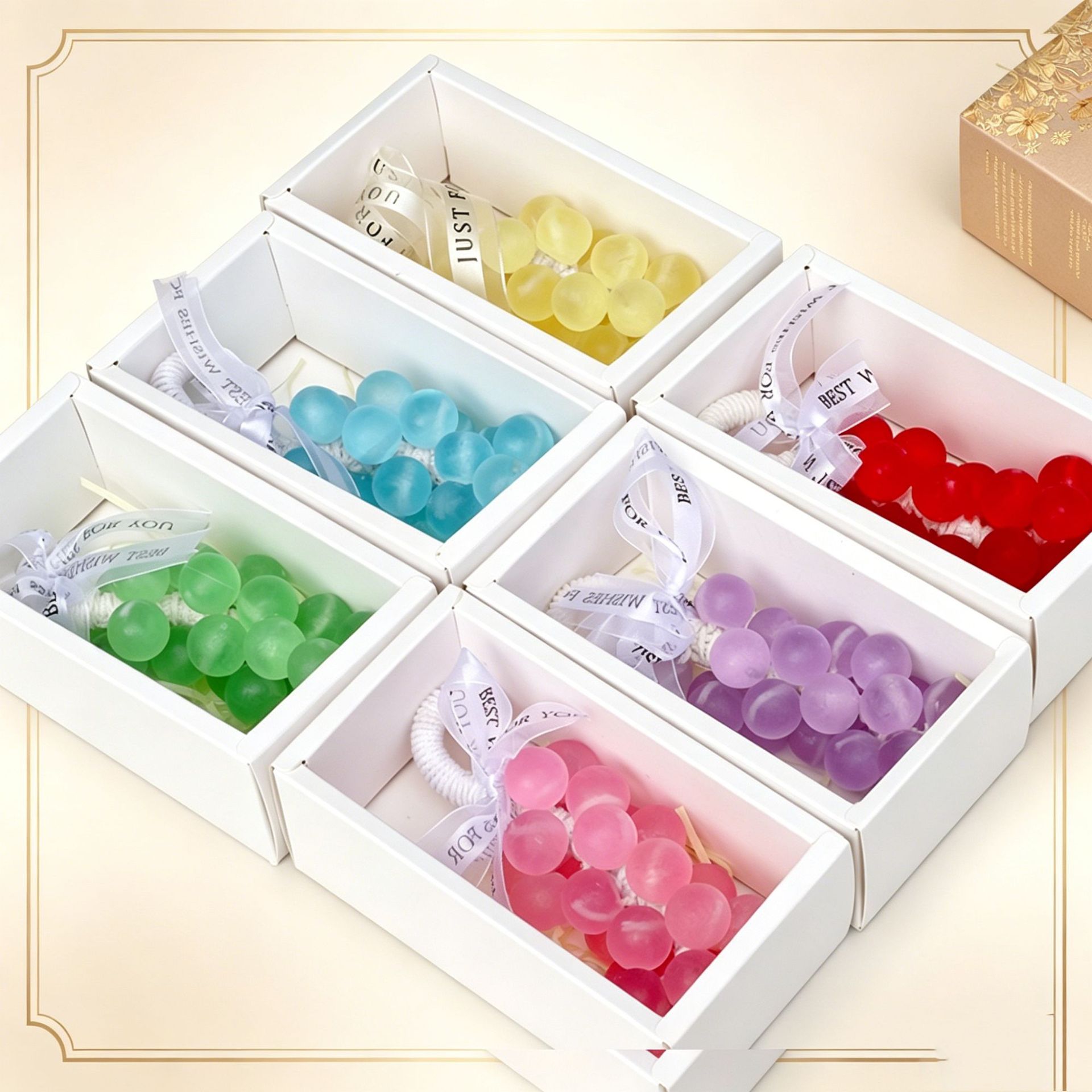 Grape bunch handmade soap household aromatherapy soap simulated…