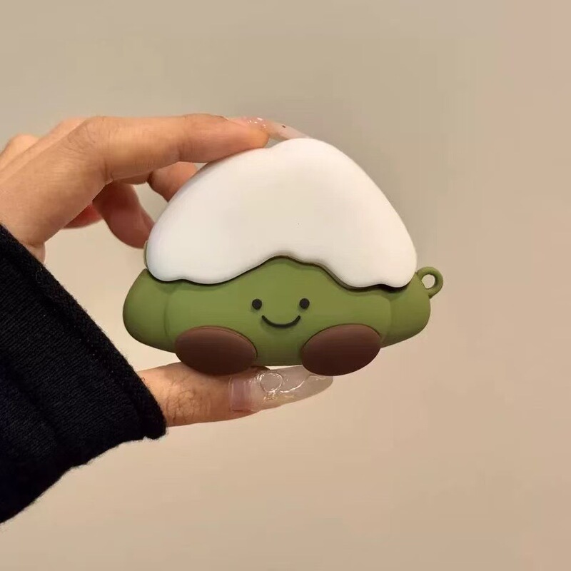 Cute AirPods 4Th Generation Matcha Snow Mountain Silicone Wireless Bluetooth Headset Protective Cover Suitable for Apple Pro3 Soft Shell Cute AirPods 4Th Generation Matcha Snow Mountain Silicone Wireless Bluetooth Headset Protective Cover Suitable for Apple Pro3 Soft Shell