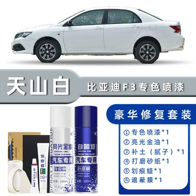 Self-Painting Delan Black Car | Avtomobil boya qələmləri - product-specification-grids-tianshan-white-luxury-restoration-free-soil-replenishment-scratch-wax-masking-film-tools