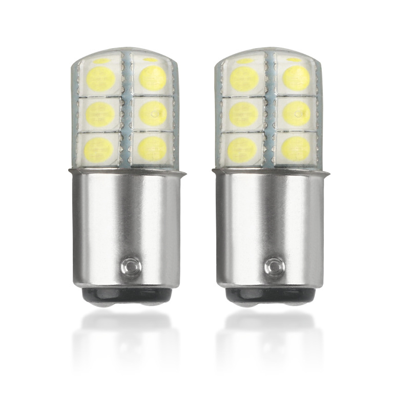 Nuyu Automobile LED brake light S25 1156 1157 5050 12smd flashing…