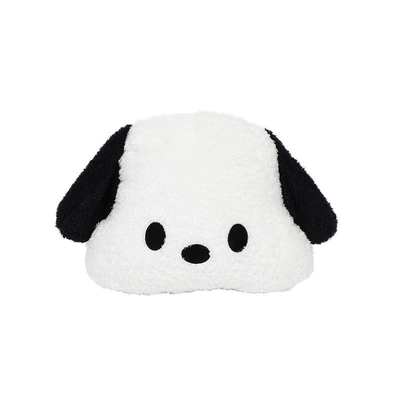 Car headrest waist support cute Headrest - plush-black-and-white-dog-waist