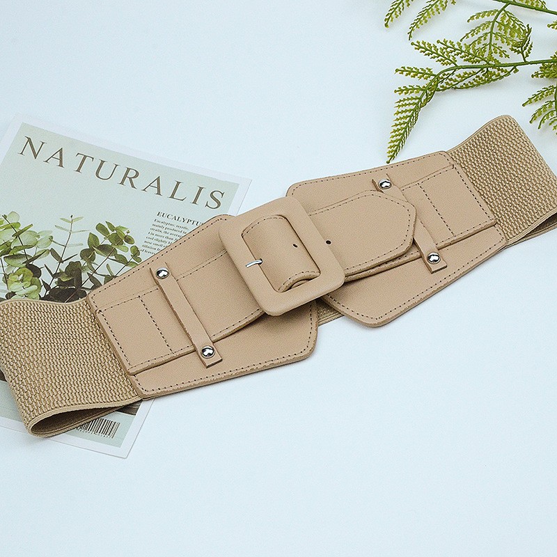 Fashion Solid Color Pu Leather Belt display picture 3