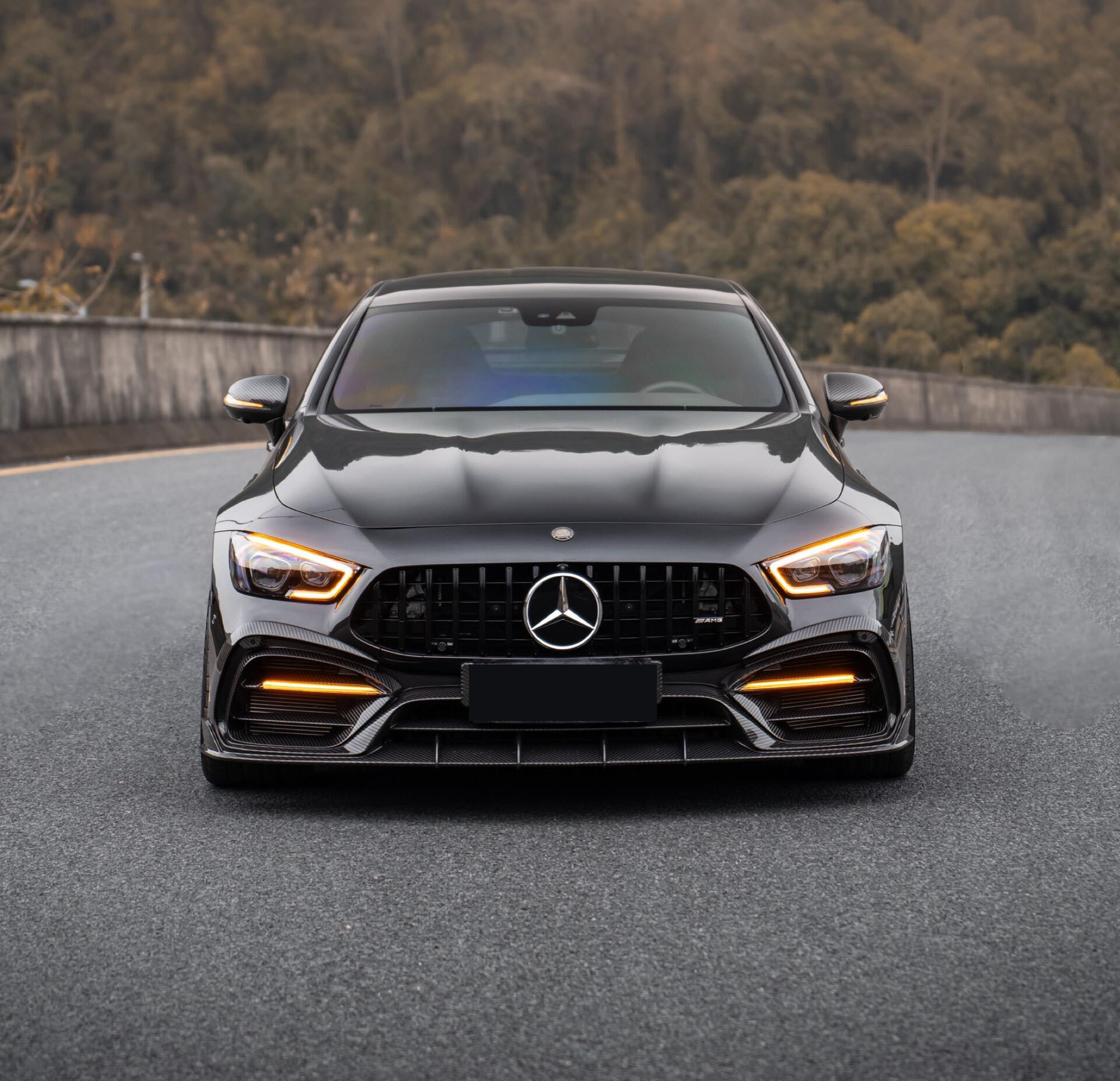 Tc Style Modified Body Kit for Mercedes Amg Gt50 Gt53 Gt63S Upgraded Shark Kit Dry Carbon