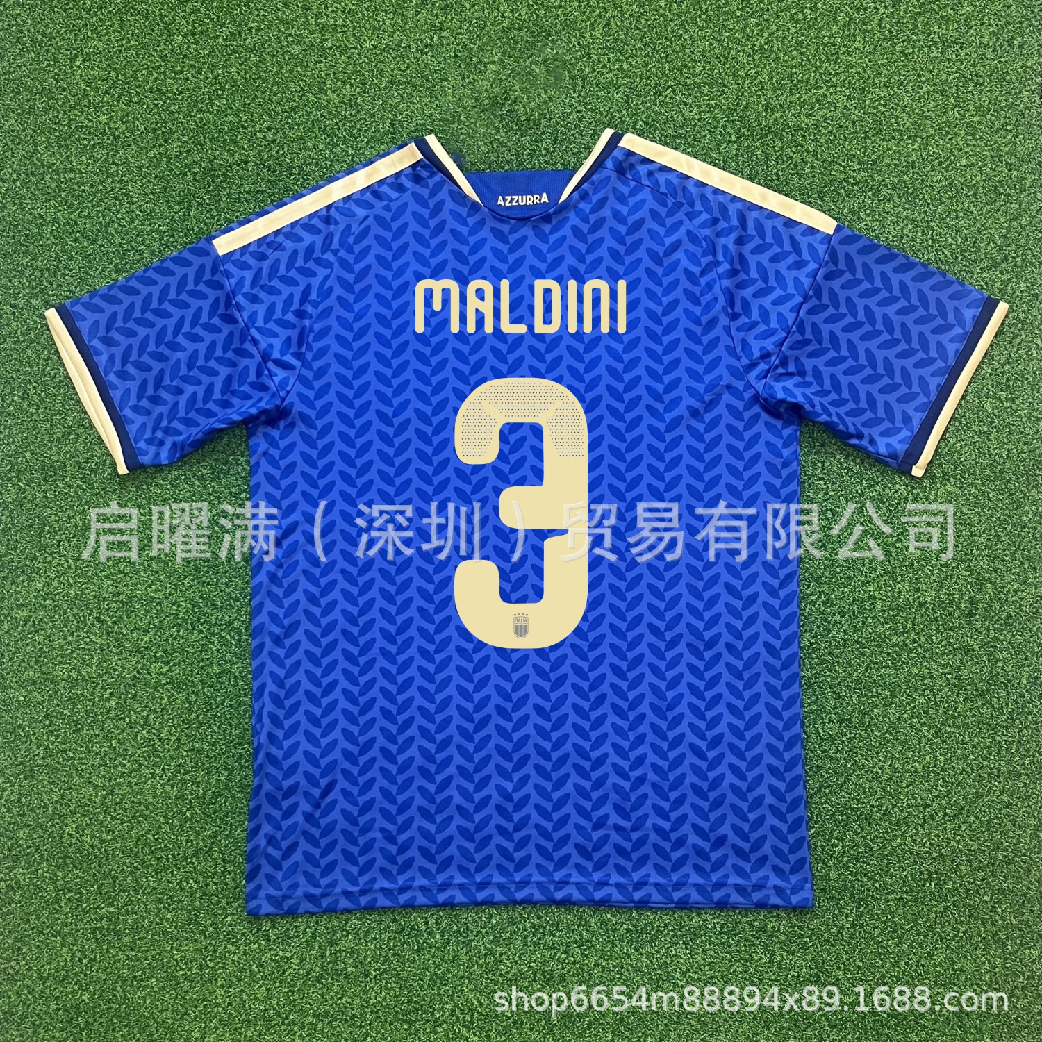 Al por mayor 2627 camiseta de casa de la Copa del Mundo de Italia versión de jugadores de fútbol Chiesa Bacho camiseta de fanáticos versión de camiseta