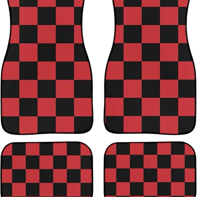 Avtomobil döşəmə paspasları — a generation of hair - car-floor-mats-52-3545-4868cm-two-pairs-of-a-total-of-four-pieces