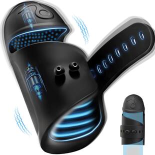 Factory direct selling cross -border men's masturbation equipment fully automatic male glans covered penis glans lowering sensor