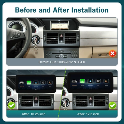 GLK 2008-2012 NTG4.0 – Car display