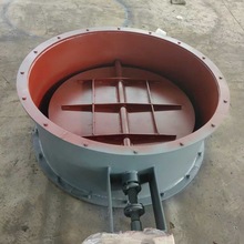 法蘭式通風蝶閥DN400蝶閥 煙道閥通風蝶閥手柄密封不銹鋼蝶閥廠家