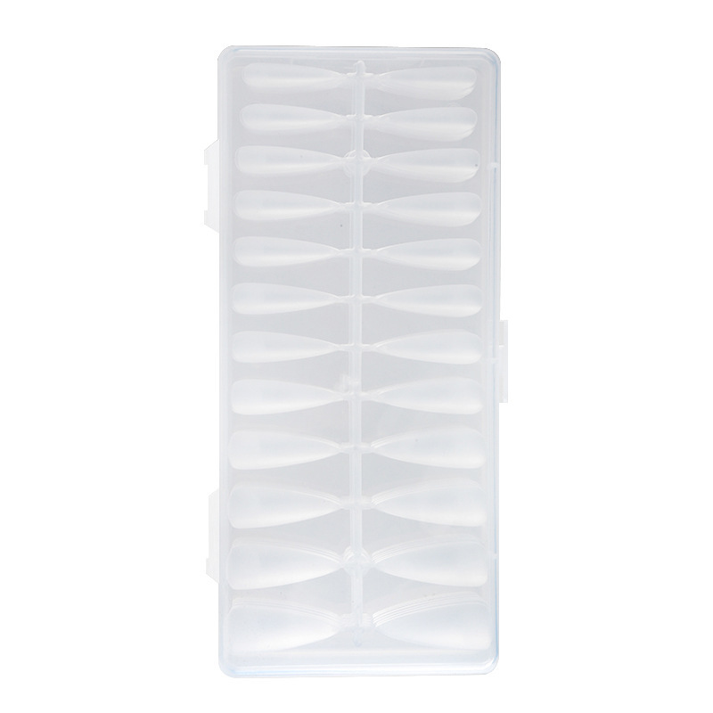 Uña plana plana de arco plano, parche de uñas sin marcas, parche de uñas de alto nivel, parche de uñas de medio palo