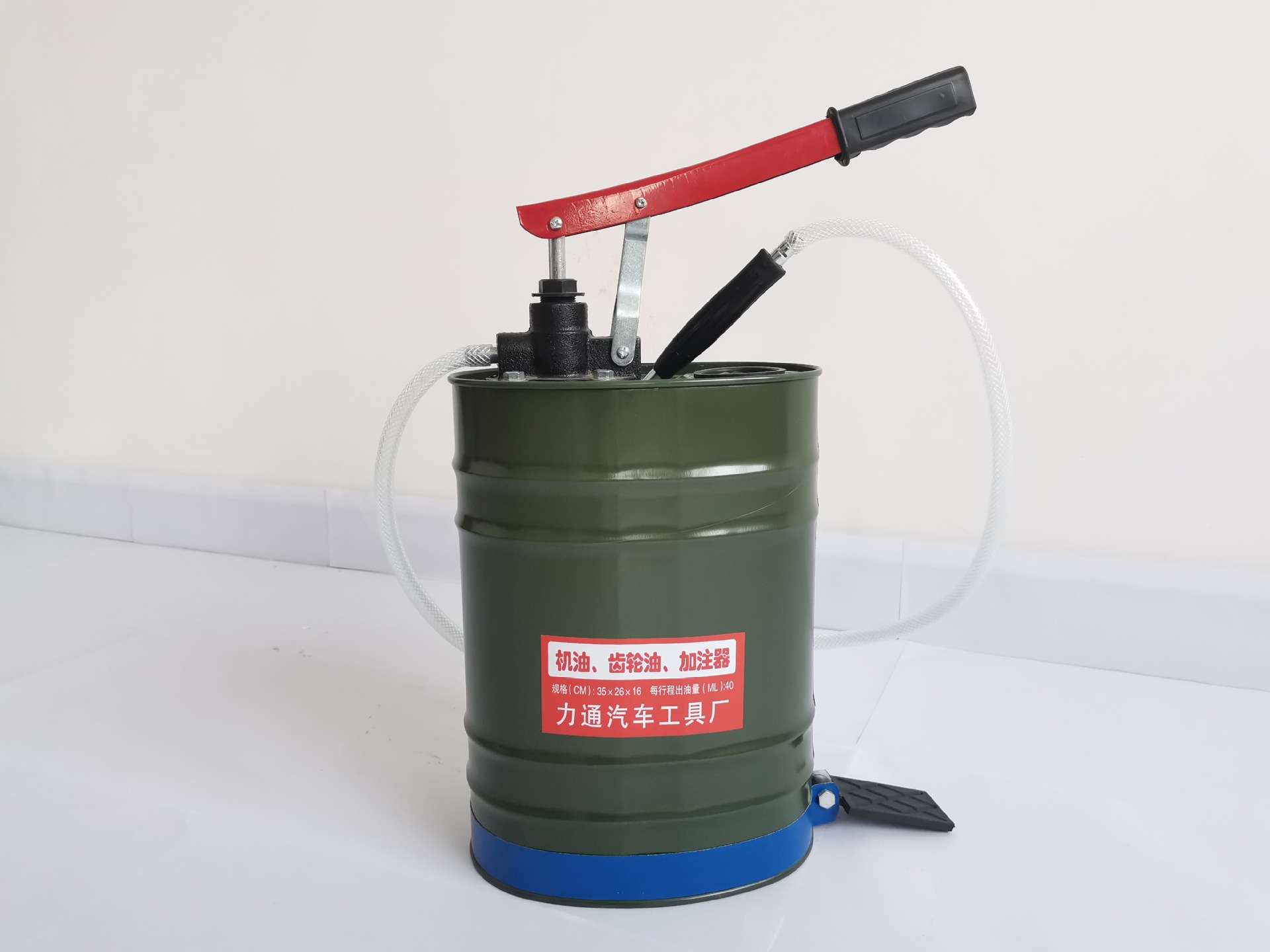 Dispensador de aceite de 10L transfronterizo en stock para aceite de motor y aceite de engranajes.